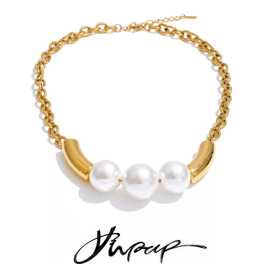 BloomBliss Yhpup 2026 Stainless Steel Imitation Pearls - Image 1