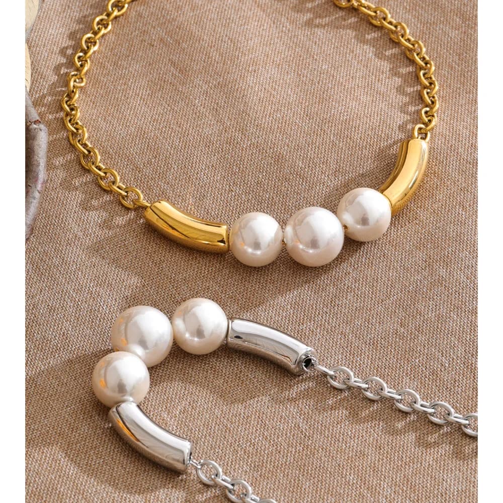 BloomBliss Yhpup 2026 Stainless Steel Imitation Pearls thumbnail 4
