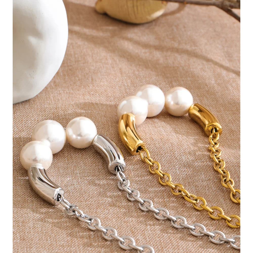 BloomBliss Yhpup 2026 Stainless Steel Imitation Pearls thumbnail 6
